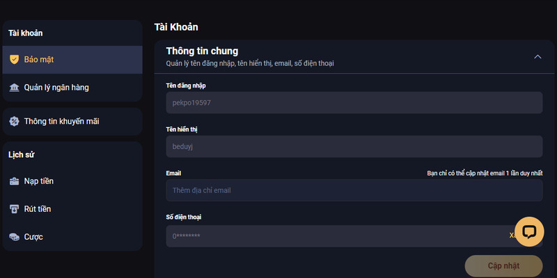 Ngay sau khi đăng ký tài khoản bạn sẽ nhận ngay 100K từ hệ thống