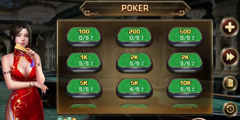 Poker 3D là tựa game bài đặc sắc và hấp dẫn tại VIN777 SA